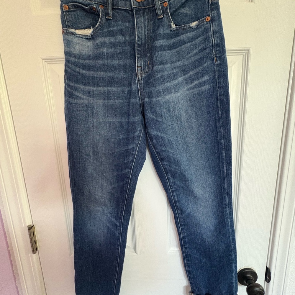 Madewell Indigo Denim Jeans